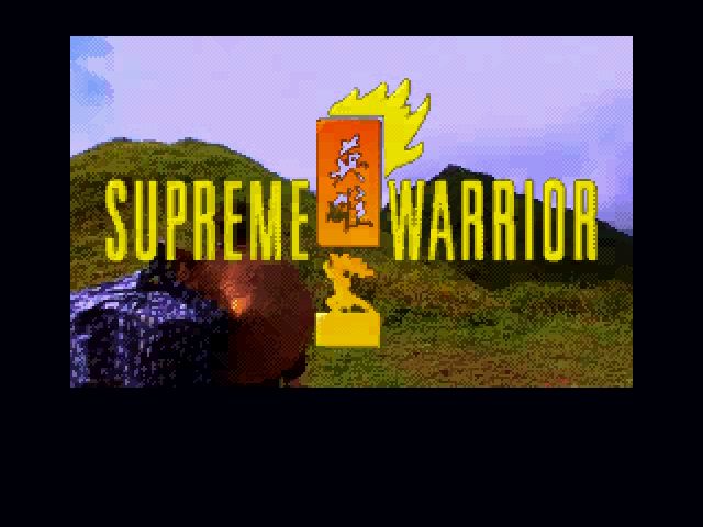 Supreme Warrior screenshot 2 for 3DO